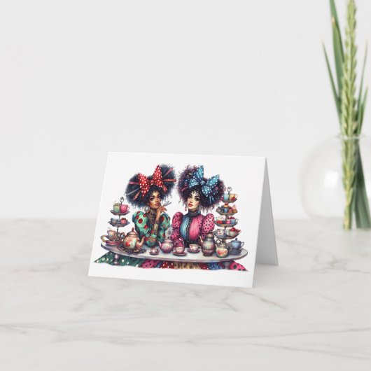 Quintelious 予測できな Cuppa時間 カード (正面)