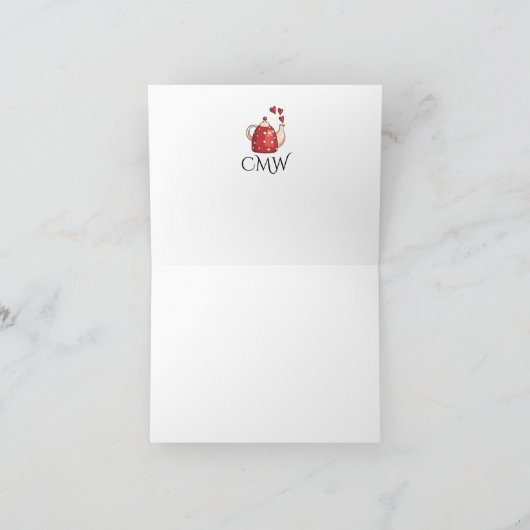 Quintelious 予測できな Cuppa時間 カード (内部)