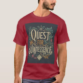 Quintesenseの探求 Tシャツ (正面)