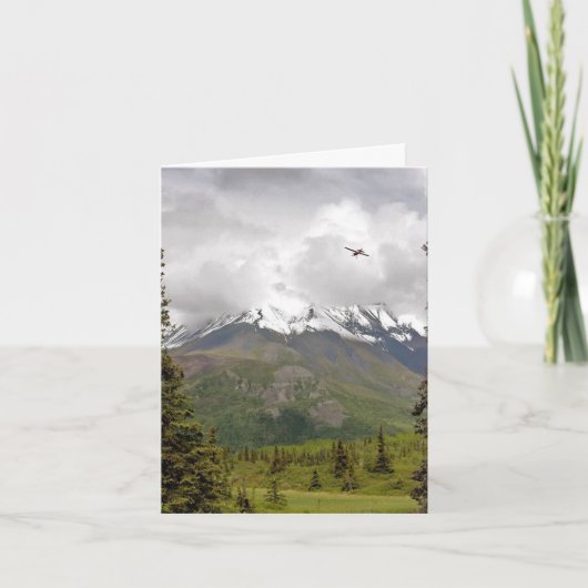 Quintessential Alaska - 4" x 5.6" Notecard シーズンカード (正面)