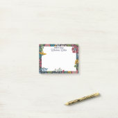 Quirky Abstract Florals From the Desk Of ポストイット (デスク上)