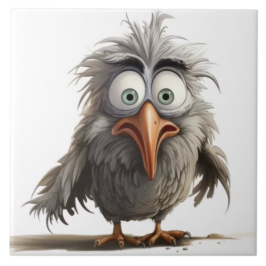 Quirky bird background タイル (正面)