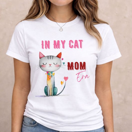 Quirky Cat Mom Gift トライブレンドＴシャツ
