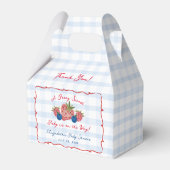 Quirky Hand Drawn Berry Sweet Baby Shower フェイバーボックス (裏面サイド)