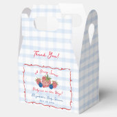 Quirky Hand Drawn Berry Sweet Baby Shower フェイバーボックス (オープン)