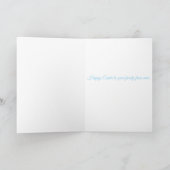 Quirky Hare Easter Card カード (内部)