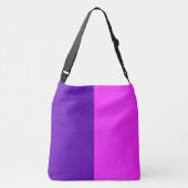 Quirky Jester Holding two Playing Cards   クロスボディバッグ (裏面)