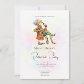 Quirky Lady's Retirement Party Invitation 招待状 (正面)
