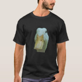Quirky Peeking Duck Vector Cut Out Tシャツ (正面)