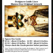 Quirky Regal Steampunk Dog Portrait EA6 Decoupage 薄葉紙