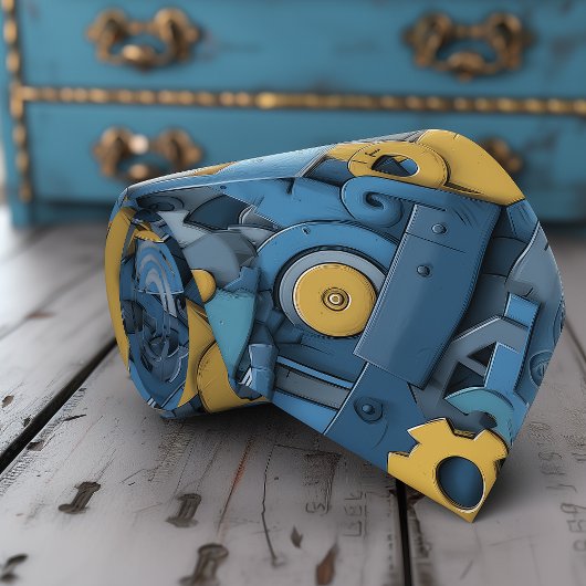 Quirky Robotics-Inspired Men’s Tie ネクタイ