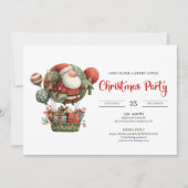 Quirky Santa Claus Classic Holiday Celebration  招待状 (正面)
