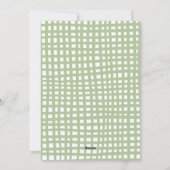 Quirky Wavy Frame Hand Drawn Happy Holidays Photo シーズンカード (裏面)