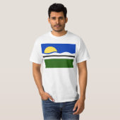 Quissama Riodejaneiroブラジル、ブラジルの旗 Tシャツ (正面フル)