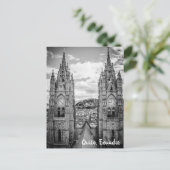 Quito,エクアドルBasilica del Voto Nacional ポストカード (スタンド正面)