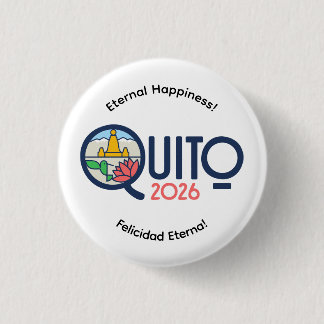 Quito Ecuador 2026 International Convention Pin 缶バッジ