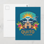 Quito Ecuador South America ポストカード (正面/裏面)