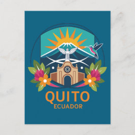 Quito Ecuador South America ポストカード