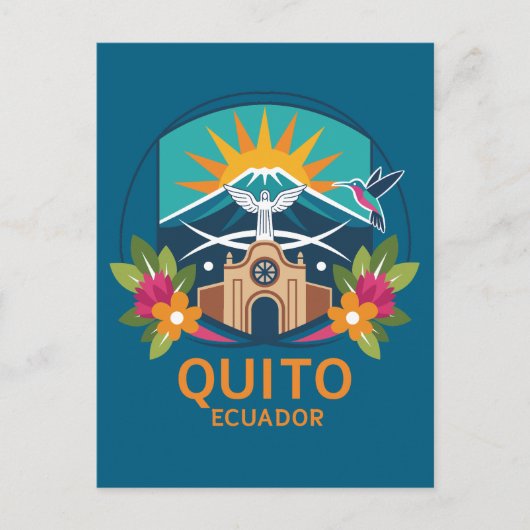Quito Ecuador South America ポストカード (正面)