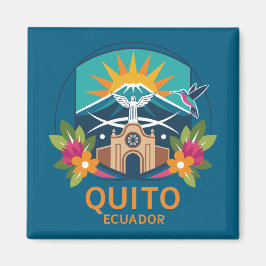 Quito Ecuador South America マグネット