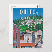 Quito, la capitale équatorienne ポストカード (正面/裏面)