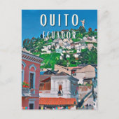 Quito, la capitale équatorienne ポストカード (正面)