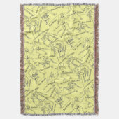 @QUIXOTEdotTVによる翻訳のドン・キホーテ スローブランケット (正面縦)