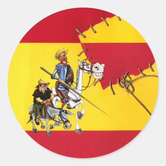 @QUIXOTEdotTV ラウンドシール (正面)