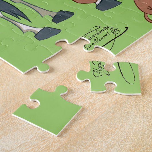 @QUIXOTEdotTV 400年のドン・キホーテ ジグソーパズル (側面)