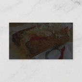 Quiznosの補助的なサンドイッチ 名刺 (裏面)