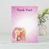 Quizzyくま サンキューカード (スタンド正面)