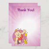 Quizzyくま サンキューカード (正面/裏面)