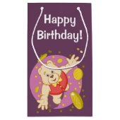 Quizzyくま スモールペーパーバッグ (裏面)