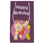 Quizzyくま スモールペーパーバッグ (正面)