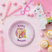 Quizzyくま ペーパープレート (パーティー)