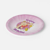 Quizzyくま ペーパープレート (アングル)