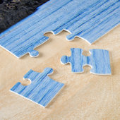 Quoddyの西のヘッド灯台、Lubecメイン ジグソーパズル (側面)