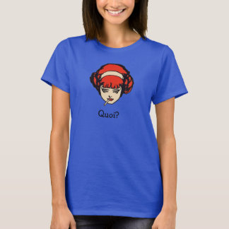 Quoiを煙らすフランスのな赤毛 Tシャツ
