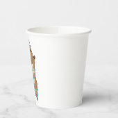 Quokkaはハッピーバースデーを願うQuokkas大人 紙コップ (左)