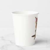 Quokkaはハッピーバースデーを願うQuokkas大人 紙コップ (右)