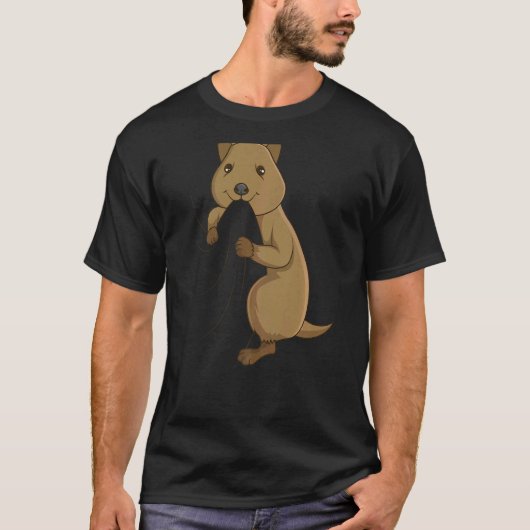 Quokkaガールズキッズウィメンズ1 Tシャツ (正面)