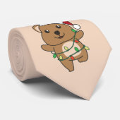 Quokkaクリスマス冬の動物Quokkas Wrapping P ネクタイ (ロール)