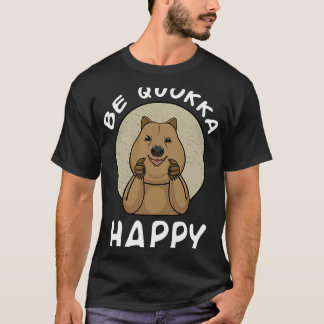 Quokka動物オーストラリア動物学者Zookeeper Wildl Tシャツ