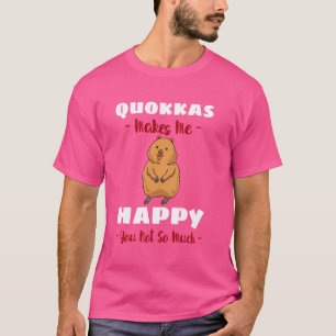 Quokka Animals おもしろい Australian Cute Pet Tシャツ