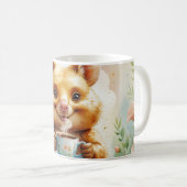 Quokka Coffee Mug – かわいい朝の雰囲気 コーヒーマグカップ (正面右)
