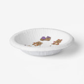 Quokka Halloween Devil Pumpkin Vampire Costume ペーパーボウル (傾斜あり)