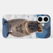 Quokka Happy Animal on theビーチオーストラリア Case-Mate iPhoneケース (裏面 (横))