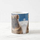 Quokka on the Beach Australia Cute Animal Photo コーヒーマグカップ (中央)