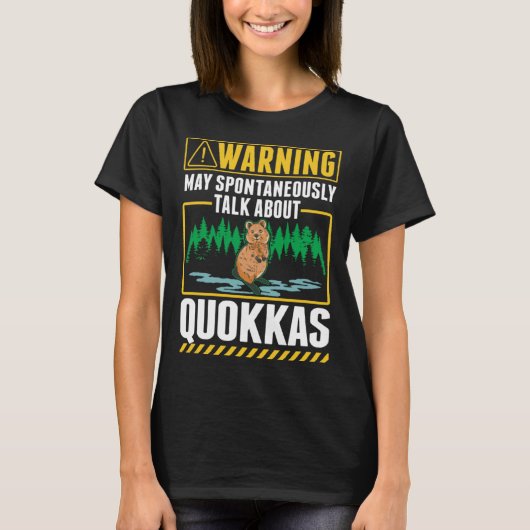 Quokka Short tailed Kangaroo  1 Tシャツ (正面)