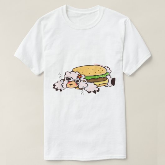 &quotのSha Burger；ウォンテンファイル&quot; Tシャツ (デザイン正面)